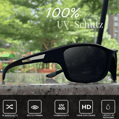 POLARSPORTX Pro - Polarised sports sunglasses with UV400 protection for outdoor & everyday wear