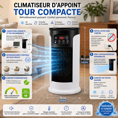 Portable Air Conditioner - Energy Efficient & Compact Room Cooler