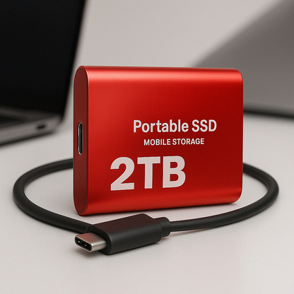 Compact SSD Drive for Speedy External Data Storage
