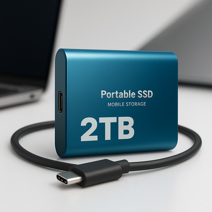 Compact SSD Drive for Speedy External Data Storage