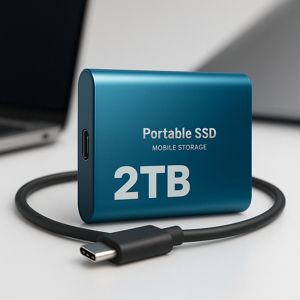 Portable SSD Drive High Speed Compact Design