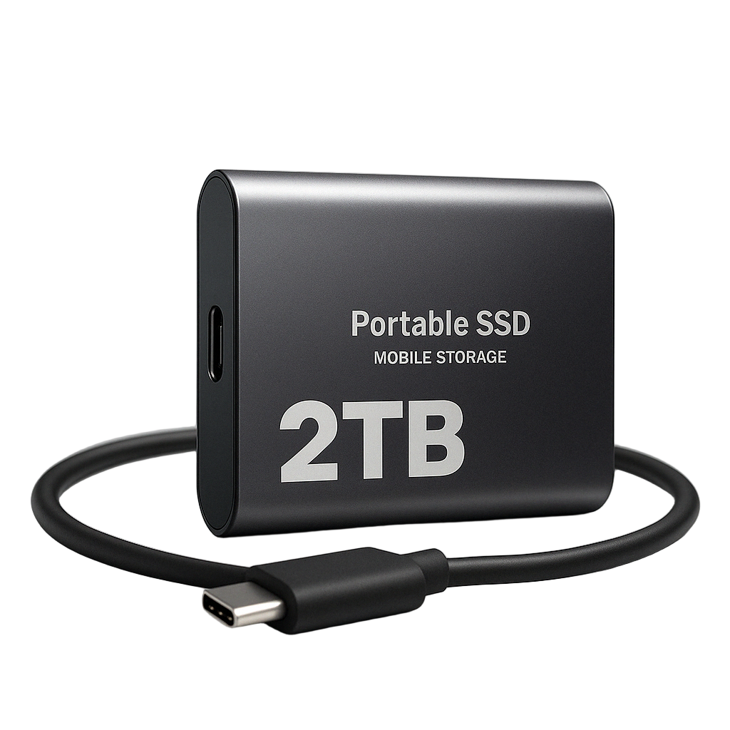 Portable SSD Drive High Speed Compact Design