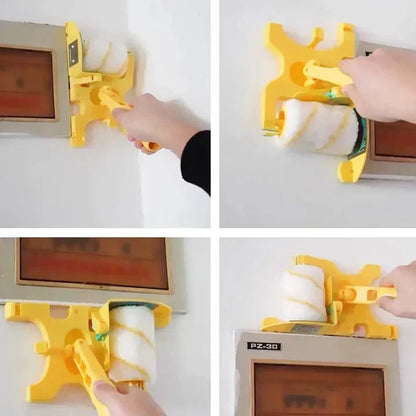 Edge and Corner Painting Tool with Roller