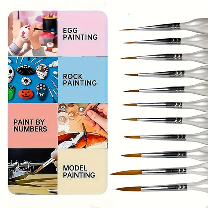 Fine Point Art Brush for Detailed Work & Painting