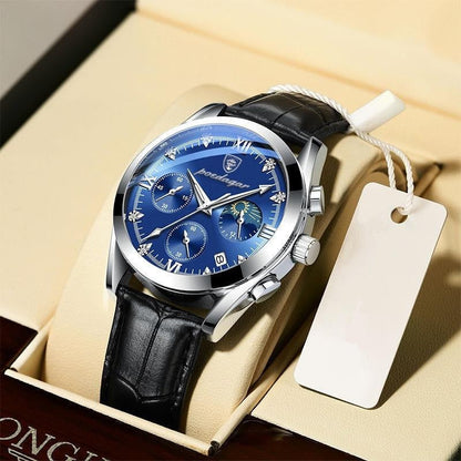 Premium Leather Wristwatch for Men
