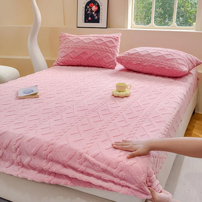 Plush Velvet Sherpa Bedding Ensemble