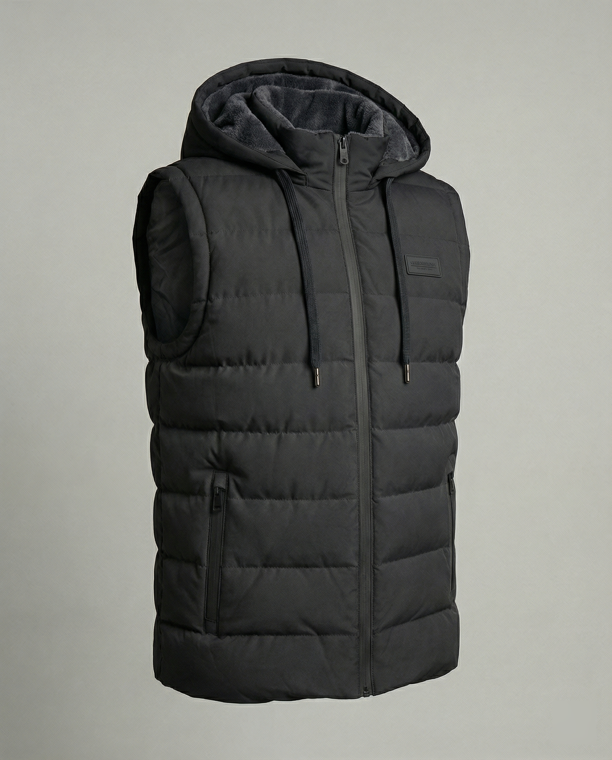Davy | Quilted Hooded Puffer Vest