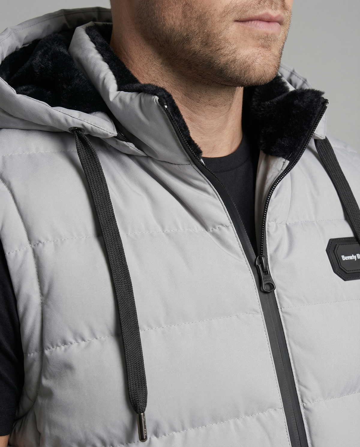 Davy | Quilted Hooded Puffer Vest