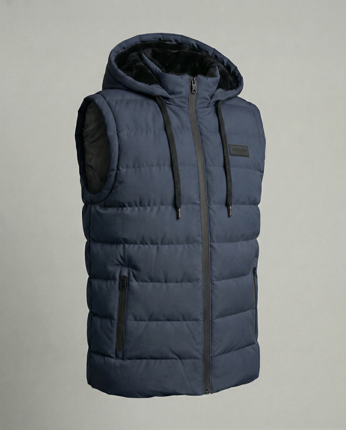 Davy | Quilted Hooded Puffer Vest