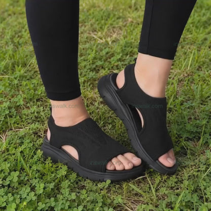 Sanavita Orthopedic Sandals - Black