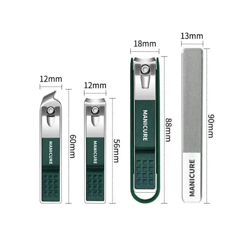 Premium Stainless Steel Nail Clippers Set