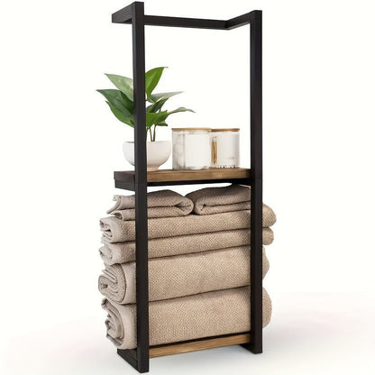 PUREDRY – Elegant Wall Towel Holder – Rust-Resistant Stainless Steel Design