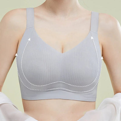 Comfortable Wireless Push-Up Bra