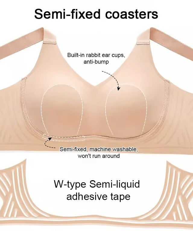 Comfortable Wireless Push-Up Bra