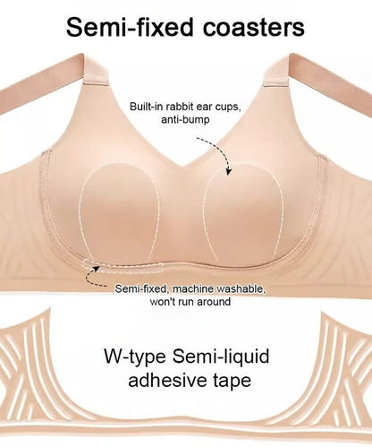Comfortable Wireless Push-Up Bra