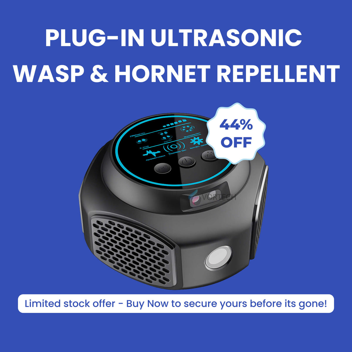 QGuard Ultrasonic Wasp & Hornet Control Plug-In 3200 Sq Ft