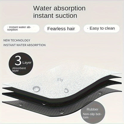 Quick-Drying Bath Mat - Ultra-Absorbent
