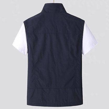 Quick-Drying Men's Vest for Autumn Outdoor Adventures