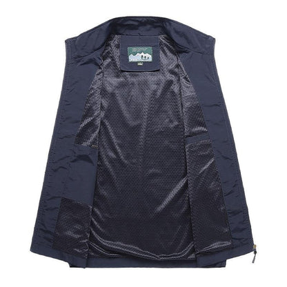 Quick-Drying Men's Vest for Autumn Outdoor Adventures