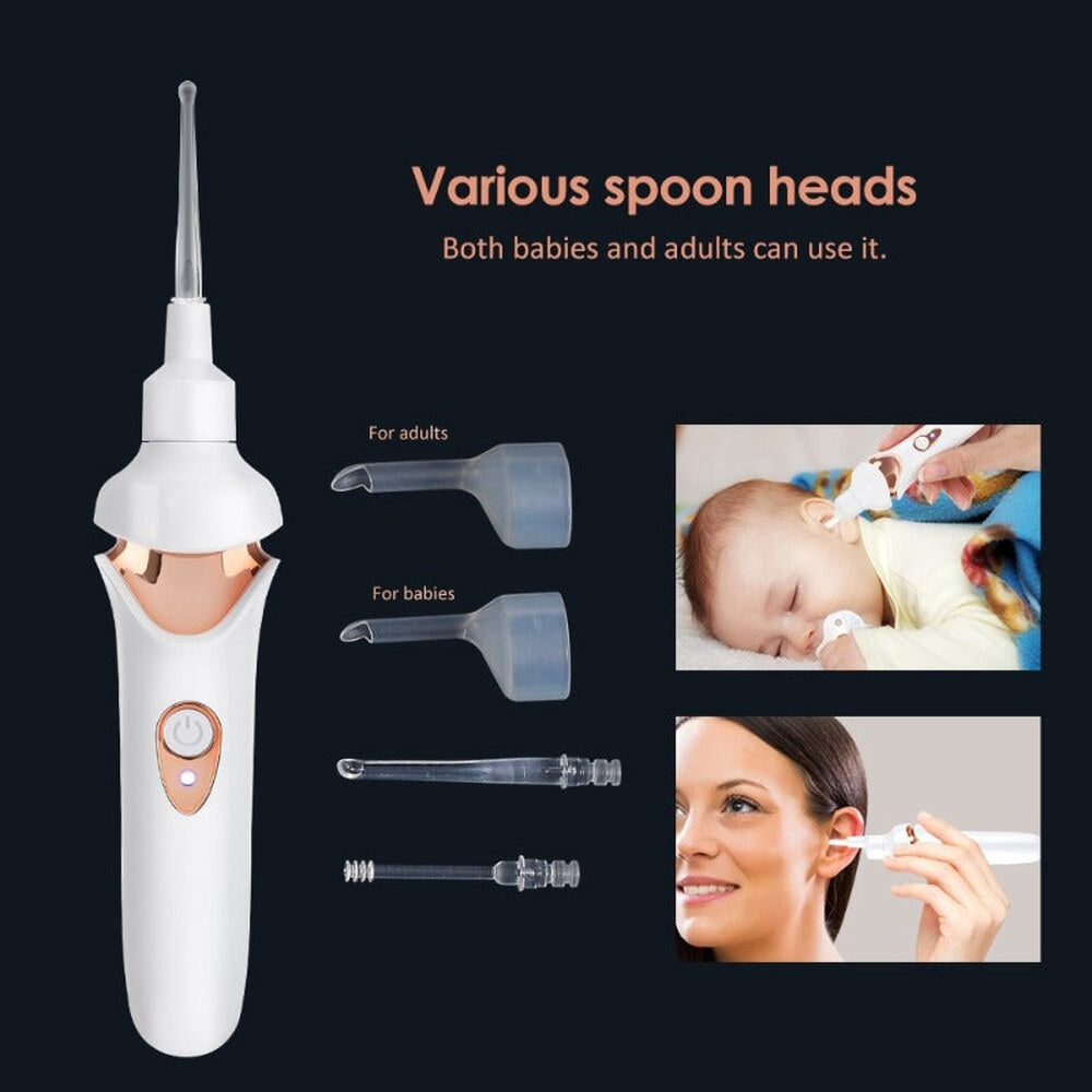 Gentle Ear Wax Suction for Home Use