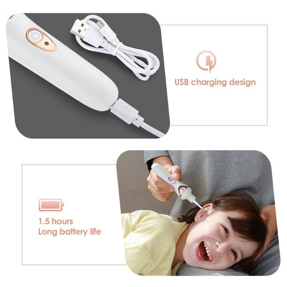Gentle Ear Wax Suction for Home Use