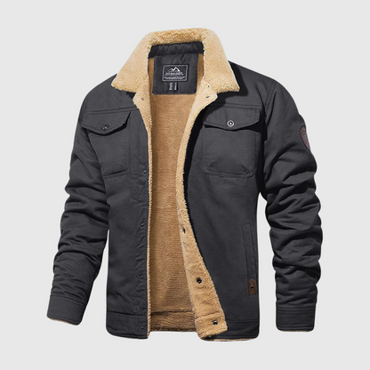 Quilted Bomber Jacket for Men – Logan