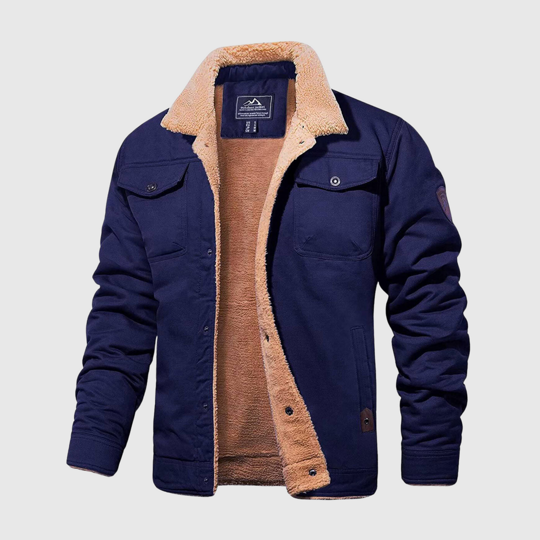 Quilted Bomber Jacket for Men – Logan