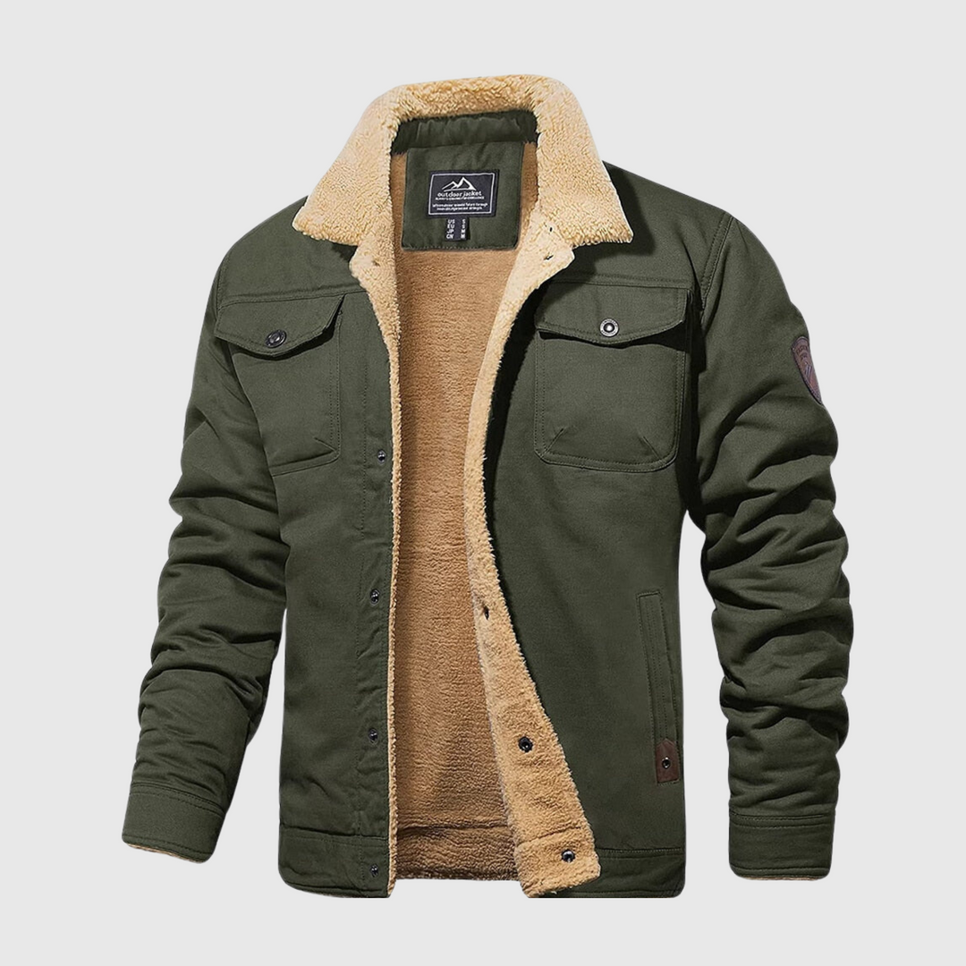 Quilted Bomber Jacket for Men – Logan