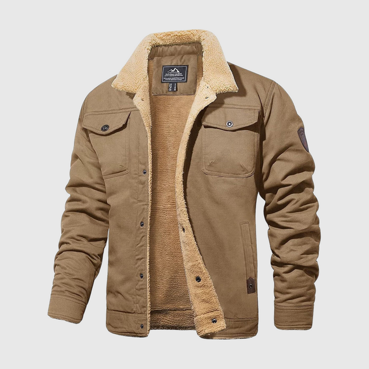 Quilted Bomber Jacket for Men – Logan