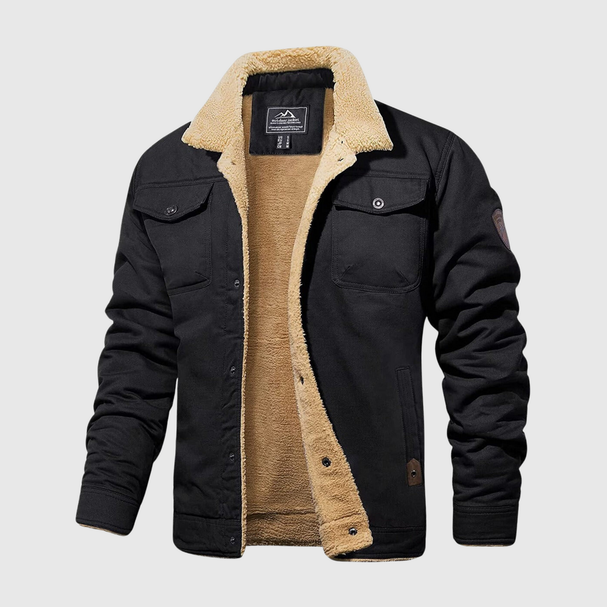 Quilted Bomber Jacket for Men – Logan