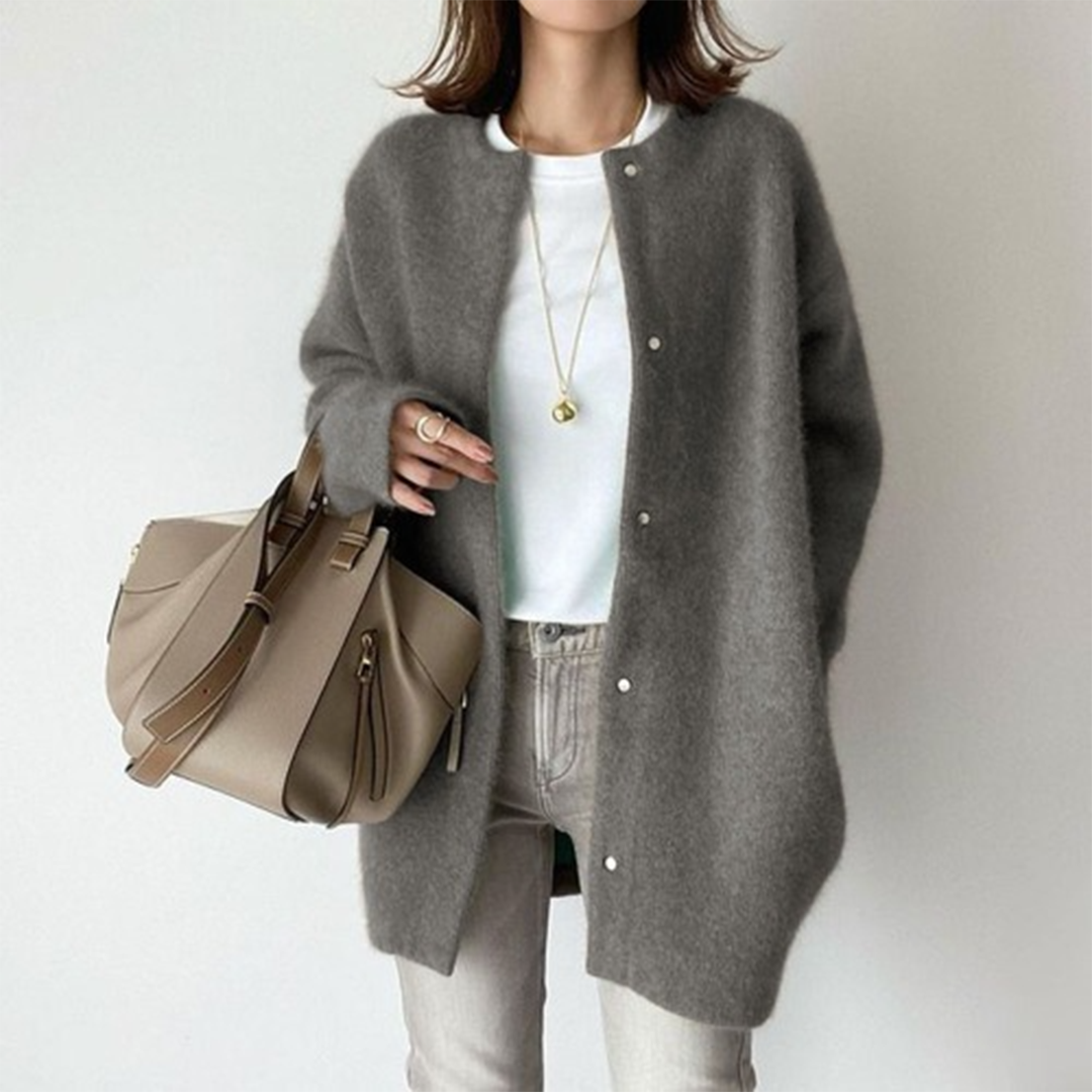 Cozy Textured Relaxed Cardigan