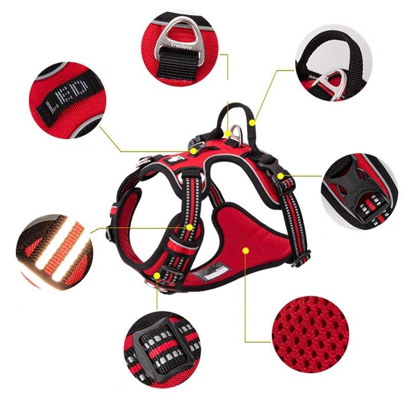 Secure Reflective Dog Vest | Adjustable Fit for Walks & Runs
