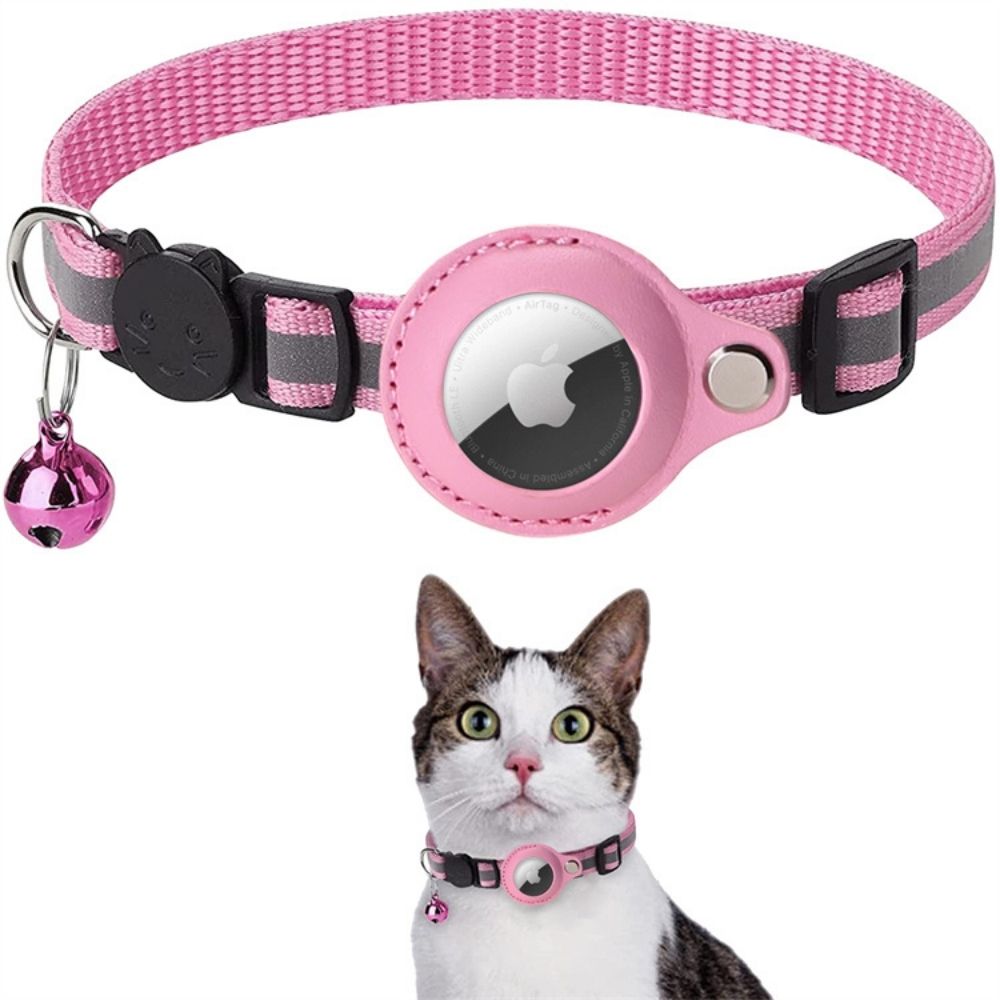 Reflective GPS Collar for Cats – Night Safety with Secure Closure