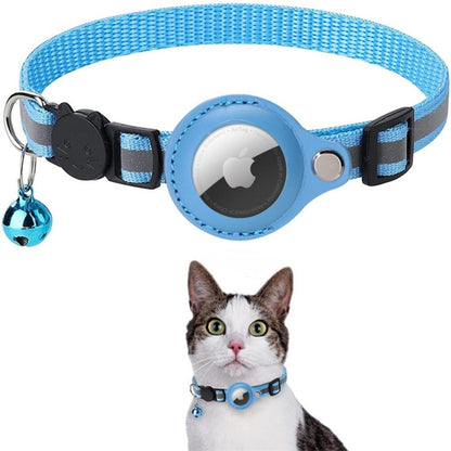 Reflective GPS Collar for Cats – Night Safety with Secure Closure