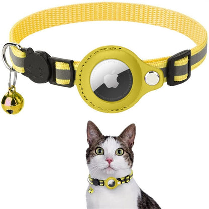 Reflective GPS Collar for Cats – Night Safety with Secure Closure