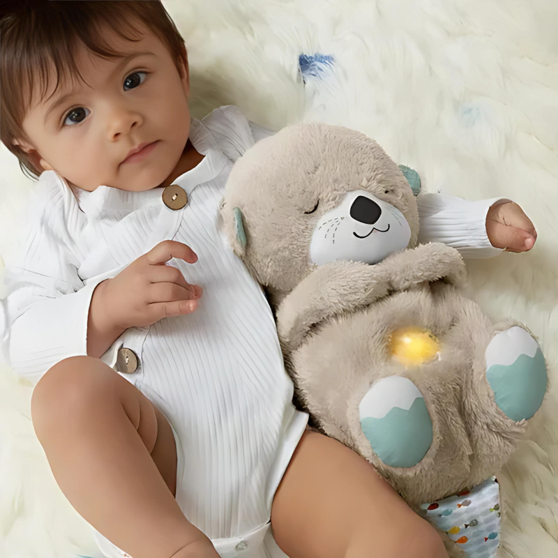 Calming Plush Companion with Light & Sound