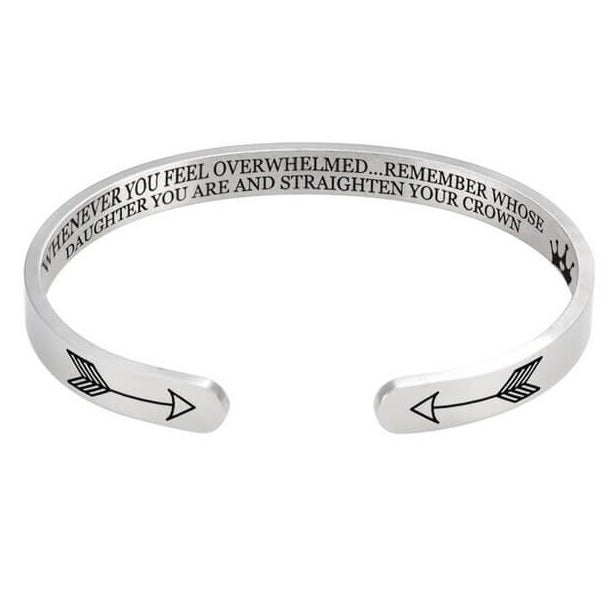 Remember whose daughter you are and set your crown straight | Bracelet