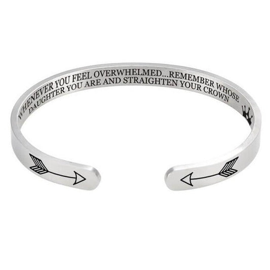 Remember whose daughter you are and set your crown straight | Bracelet