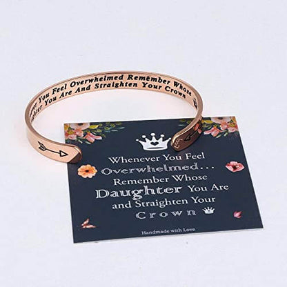 Remember whose daughter you are and set your crown straight | Bracelet