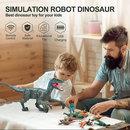 RC Velociraptor Dinosaur Toy
