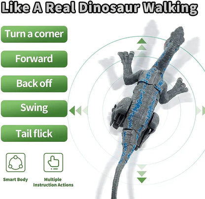 RC Velociraptor Dinosaur Toy