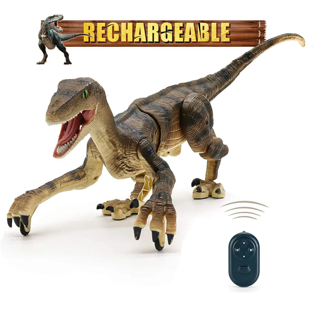 RC Velociraptor Dinosaur Toy
