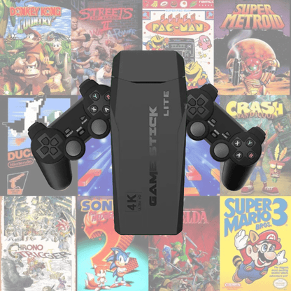 Retro Infinity Console – Over 15,000 Classic Games, HDMI Connection, Wireless Controllers Included
