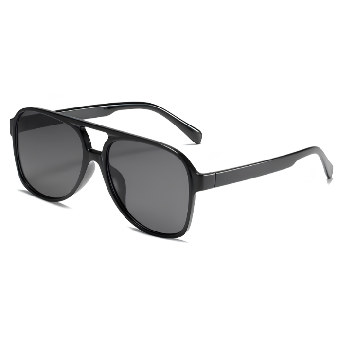Retro Oversized Aviator Sunglasses - Amara