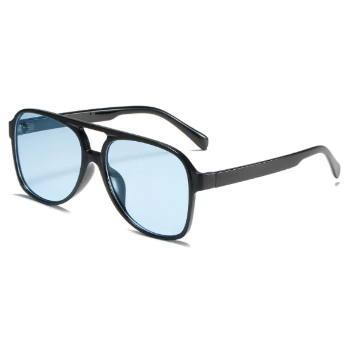 Retro Oversized Aviator Sunglasses - Amara