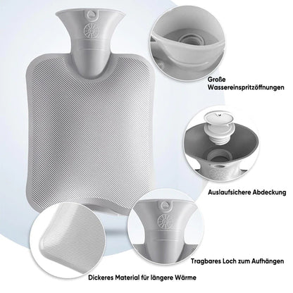 Plush Hot Water Bottle Belt for Comfort