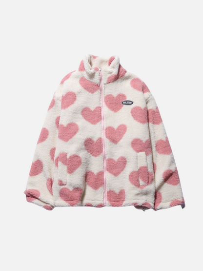 Reversible Chloé Heart Print Jacket