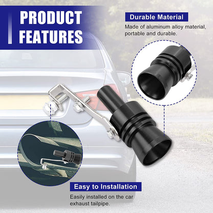 2026 New Release Turbo Sound Simulator Whistle for Any Cars - Give Any Vehicle an Instant Sports Car Roar!