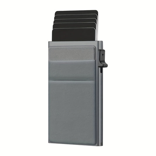 RFID Blocking Card Holder – Automatic Distribution and Large Capacity for Safe Card Storage