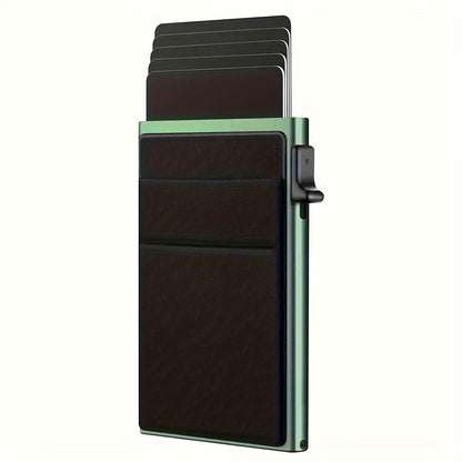 RFID Blocking Card Holder – Automatic Distribution and Large Capacity for Safe Card Storage